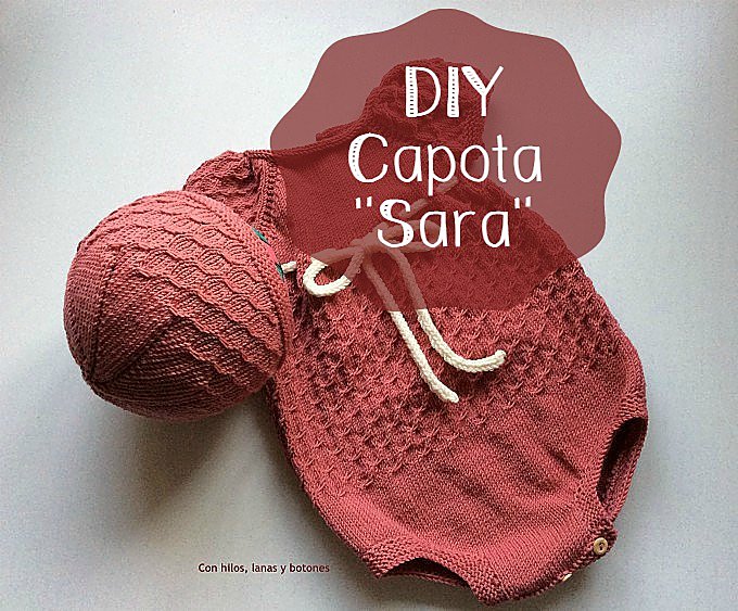 Con hilos, lanas y botones: DIY capota de punto para bebé (patrón gratis)