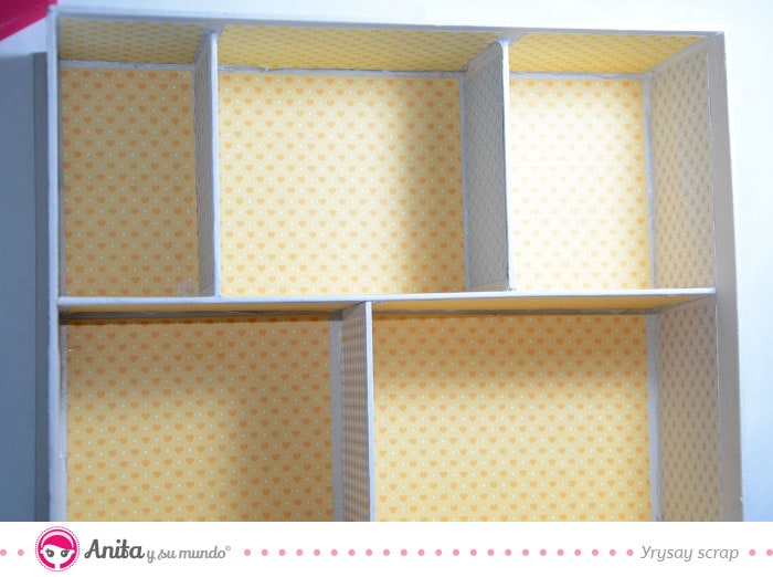 cajas de cartón con compartimentos