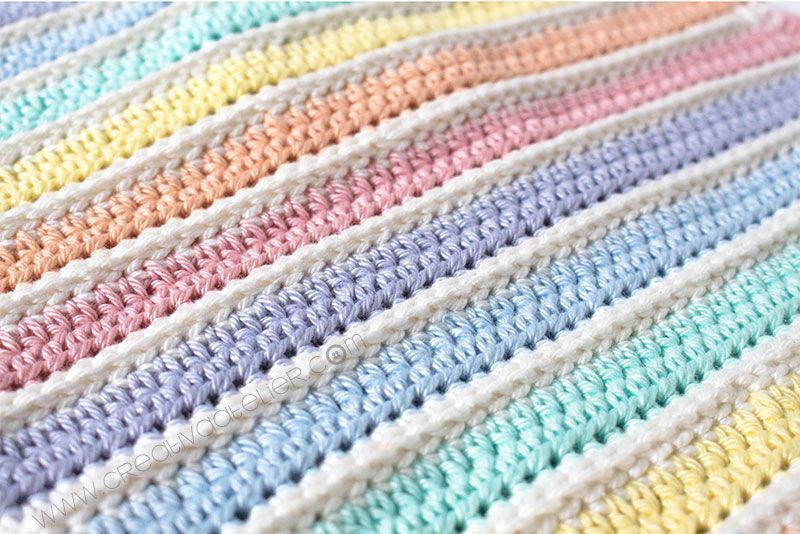 Cómo hacer un pelele de crochet Arcoíris DIY- Tutorial y Patrón