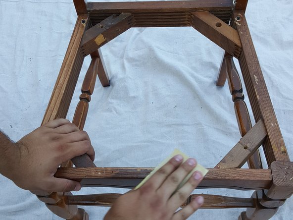 Tutotorial restaurar silla madera antigua paso 1