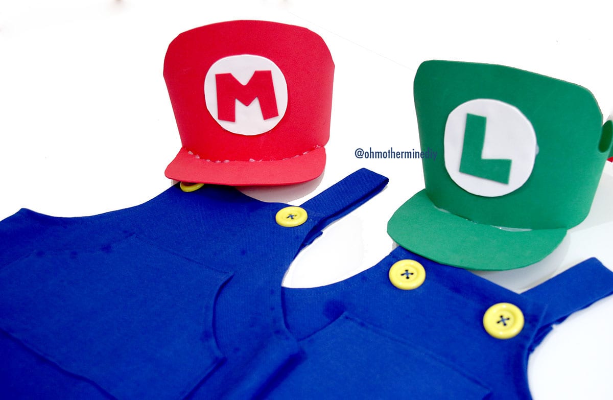 coger un resfriado veneno Limpia la habitación HALLOWEEN: Como hacer disfraz casero de Mario Bros y Luigi - HANDBOX
