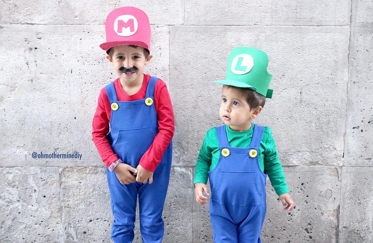 esfera canta Culpa HALLOWEEN: Como hacer disfraz casero de Mario Bros y Luigi - HANDBOX