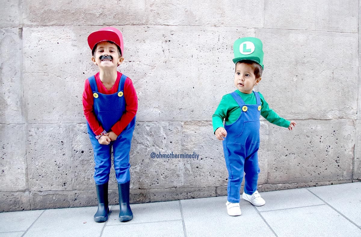 HALLOWEEN: hacer disfraz de Mario Bros y Luigi - HANDBOX