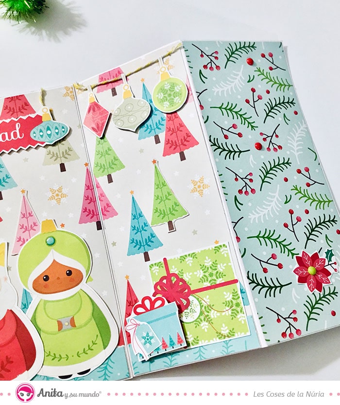 cómo decorar tarjetas de navidad facilmente