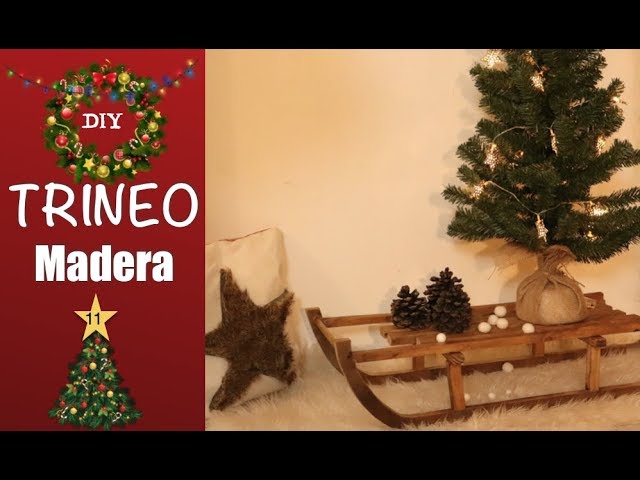 Como Hacer Un Trineo Decoracion Navidad Handbox