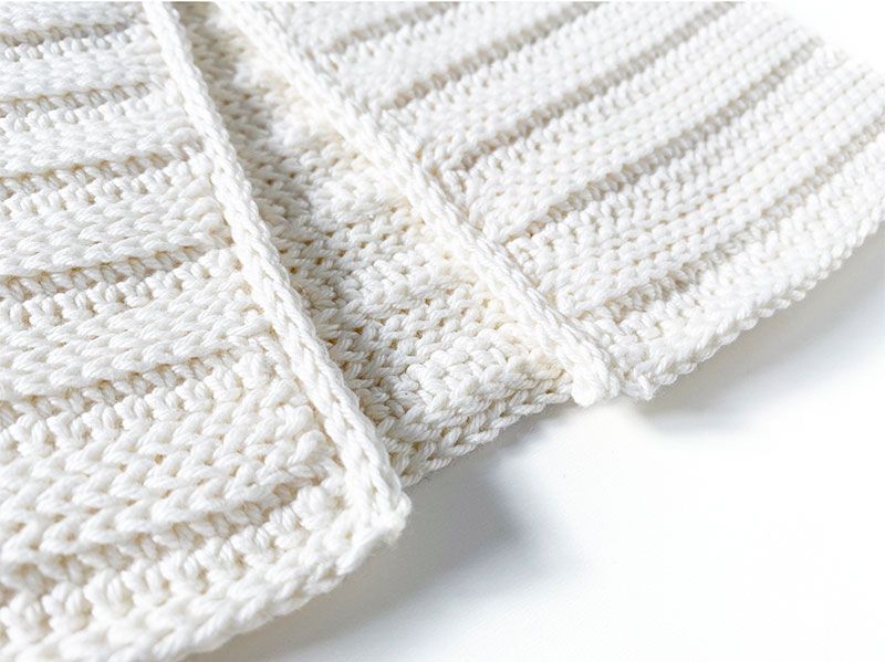 Cómo tejer la Chaqueta de crochet GINGER de bebé - Patrón y Tutorial -