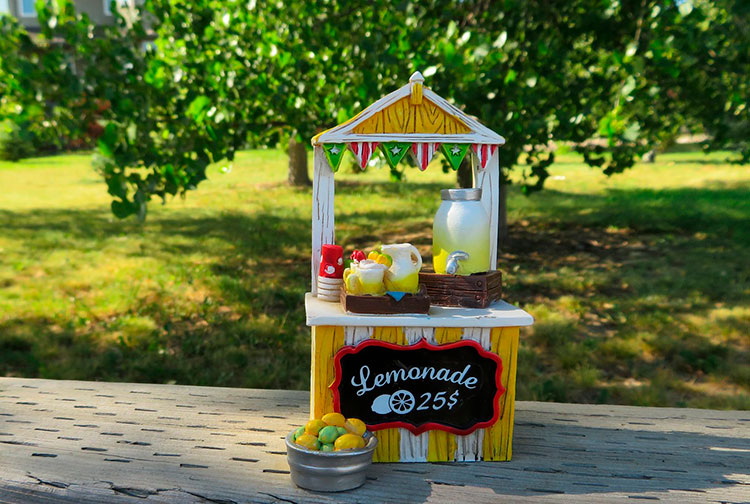 Como crear un singular puesto de limonada