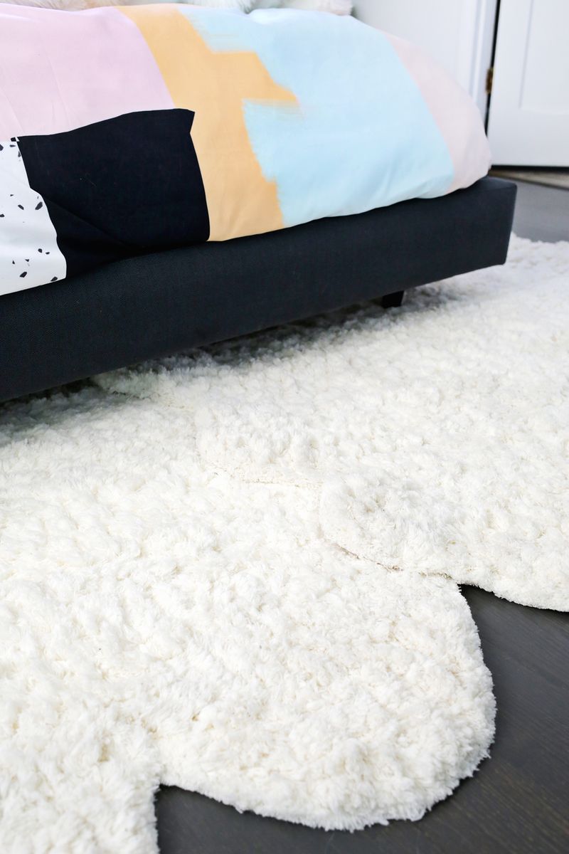 DIY para unir dos alfombras pequeñas