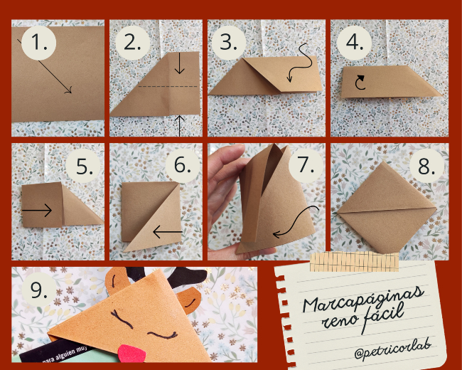 diy-marcapaginas-reno-origami