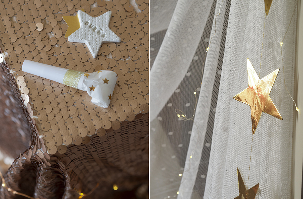 Brunch de carnaval con lentejuelas y estrellas7