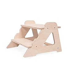 MAMOI® Taburete baño niños de Madera Natural | Tab...