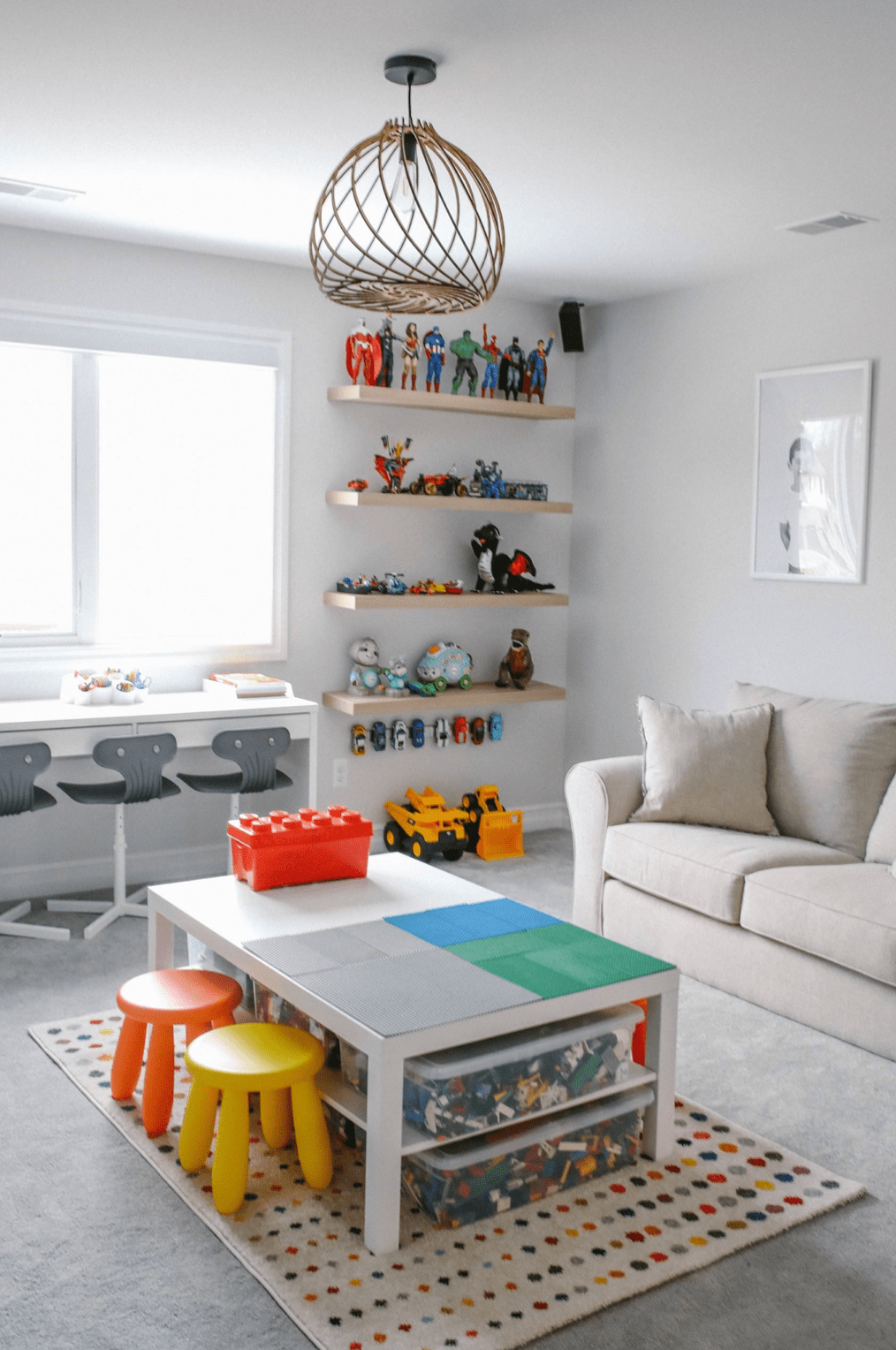 Baldas para juguetes