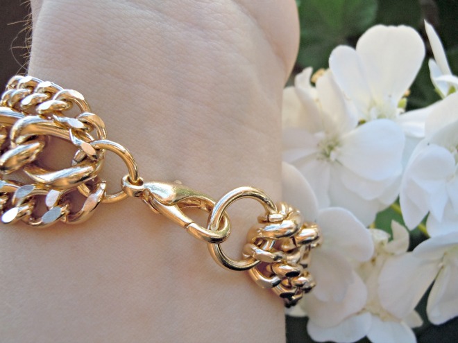bracelet-diy-chain-gold-pulsera-handmade-diyearte