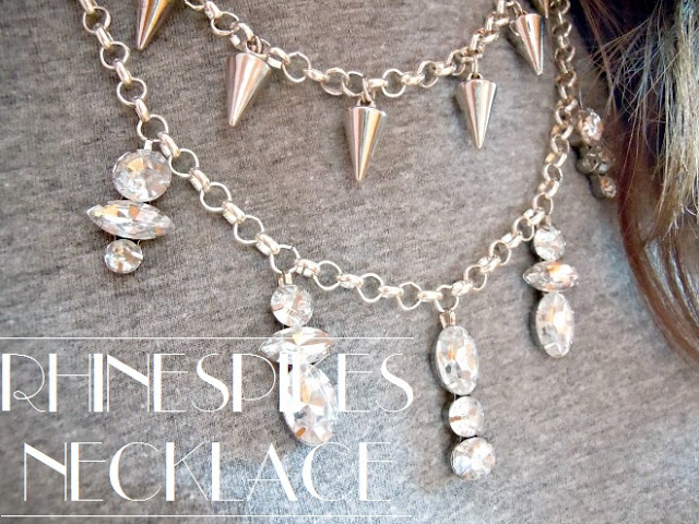 necklace-diy-handmade-diyearte-rhinestones-sparkles-spikes-collar-brillantes-tachuelas