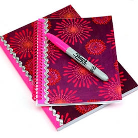 Digital Collage Notebook Covers