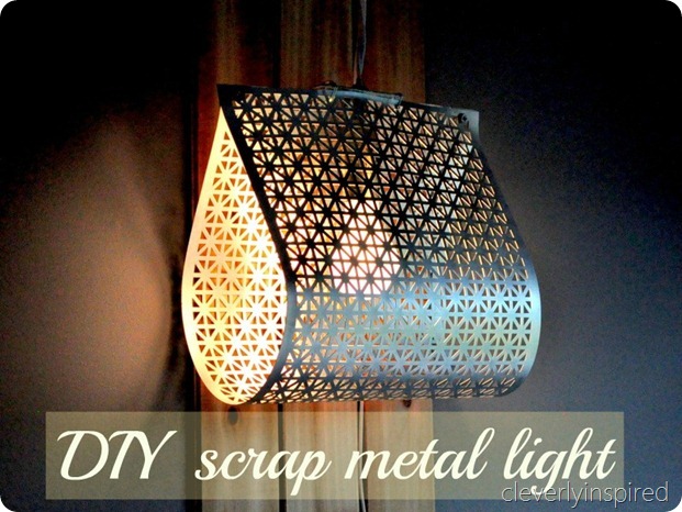 DIY metal light @cleverlyinspired (9)