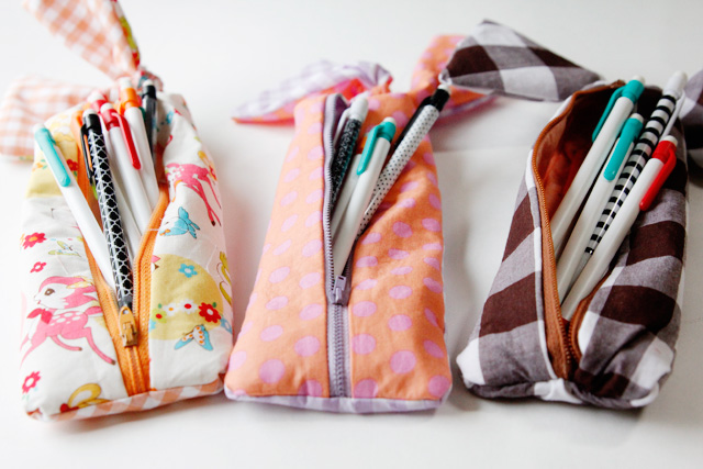 25 DIY Backpacks and Pencil Cases