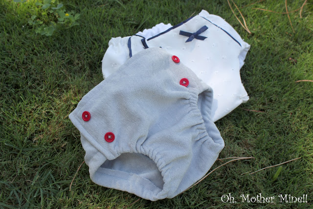 Tutorial: Cubre pañales para bebés. Cómo hacer bragas bebe DIY.