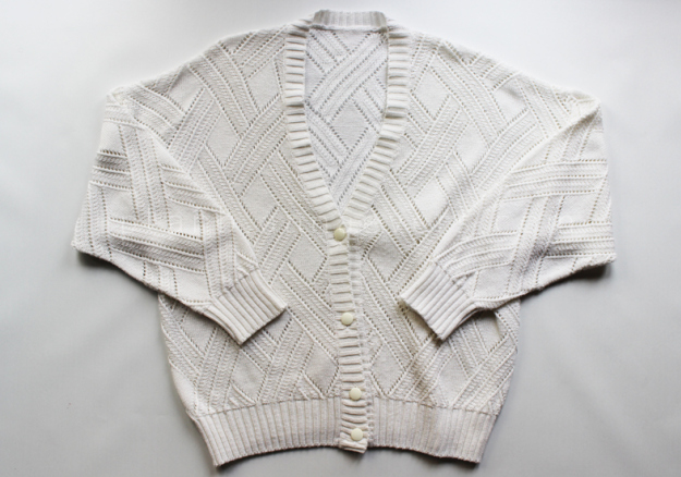 Plan B anna evers DIY Fringe cardigan materials