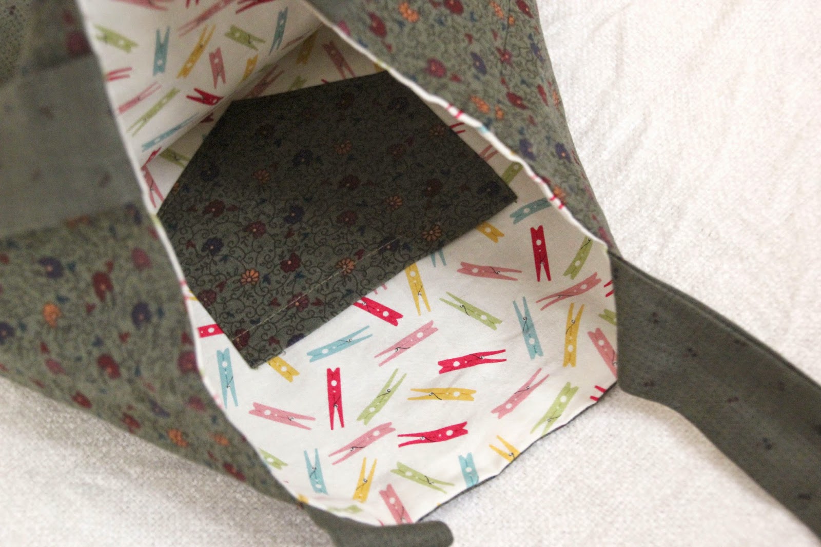 DIY Costura fácil: cómo hacer bolso en dos colores
