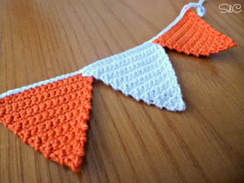 guirnalda ganchillo DIY crochet garland