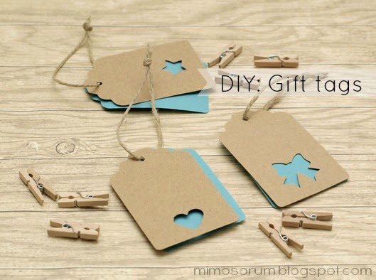 Etiquetas fáciles para regalos- Diy: Gift Tags