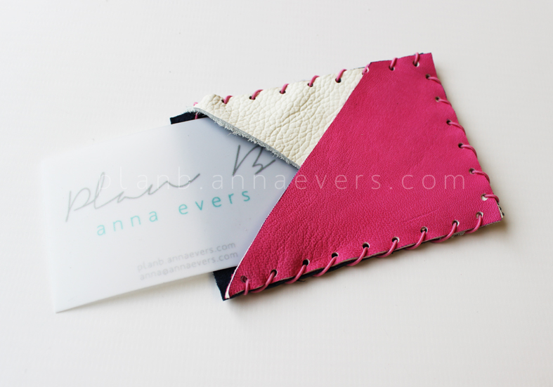 Plan B anna evers leather accessories workshop card holder