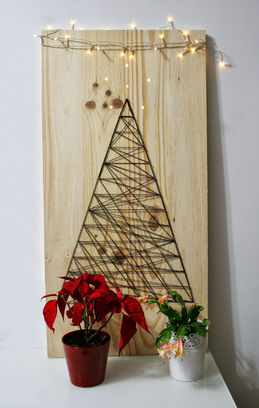 El árbol de navidad handmade de Decorar en familia - DIY5