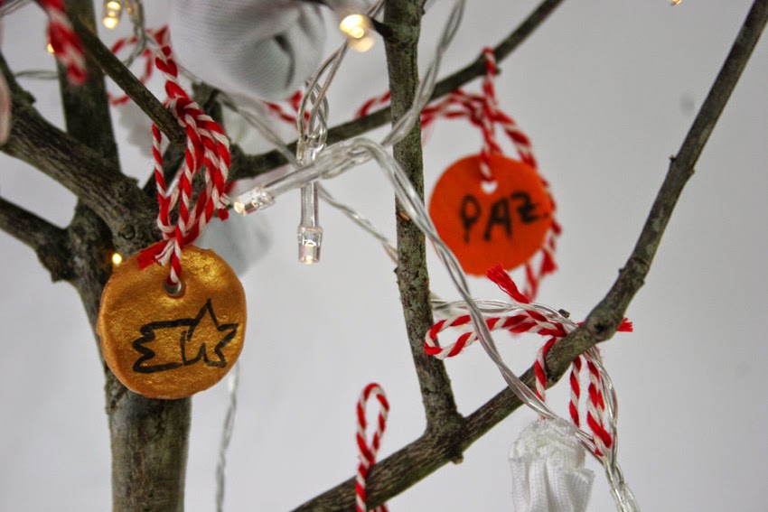 El árbol de navidad handmade de Decorar en familia - Adornos navideños con pasta de sal5