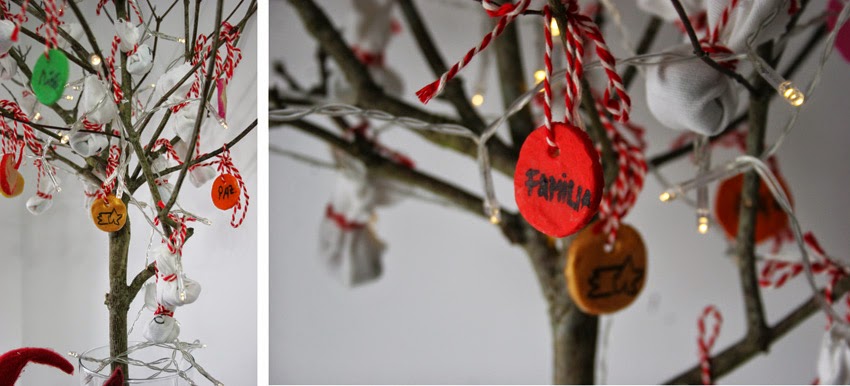 El árbol de navidad handmade de Decorar en familia - Adornos navideños con pasta de sal3