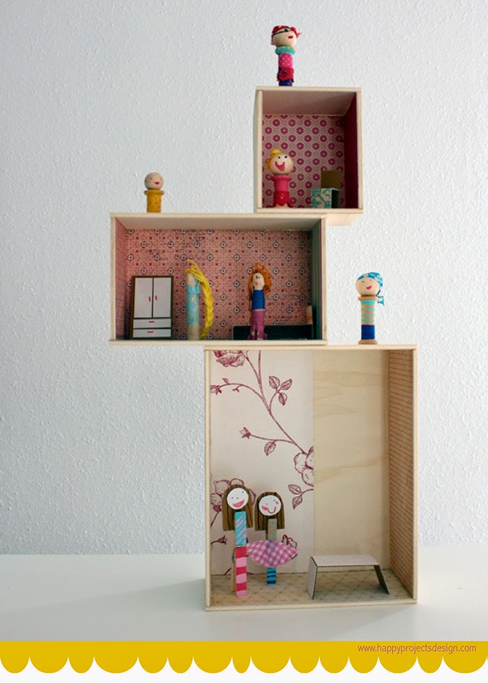 casita de muñecas modular