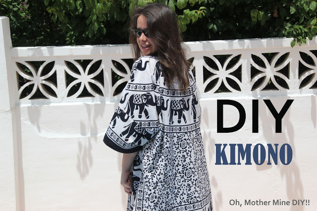 Kimono DIY, tutorial y patrones gratis