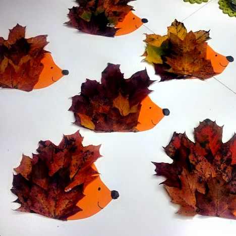 30 manualidades para decorar con hojas secas en otoño - HANDBOX