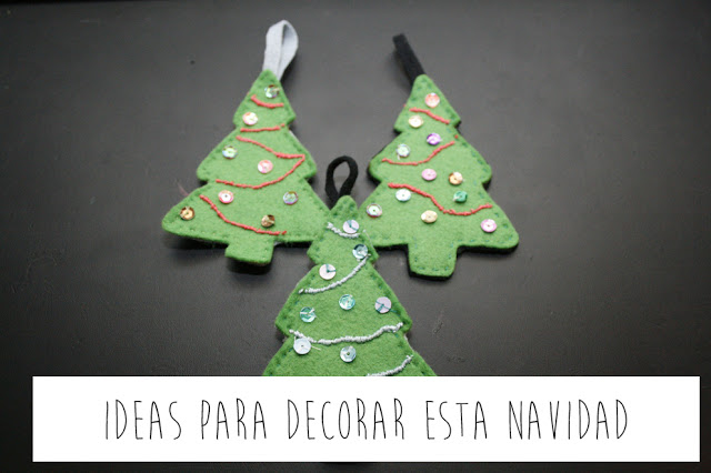 Ideas para decorar esta Navidad craft eco reciclado reutilizar