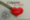 San Valentín: Colgante de plástico mágico / Shrinking plastic heart for Valentine» day