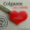 San Valentín: Colgante de plástico mágico / Shrinking plastic heart for Valentine» day