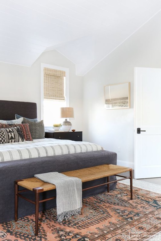Renovar un dormitorio con presupuesto mini - ideas para alfombras