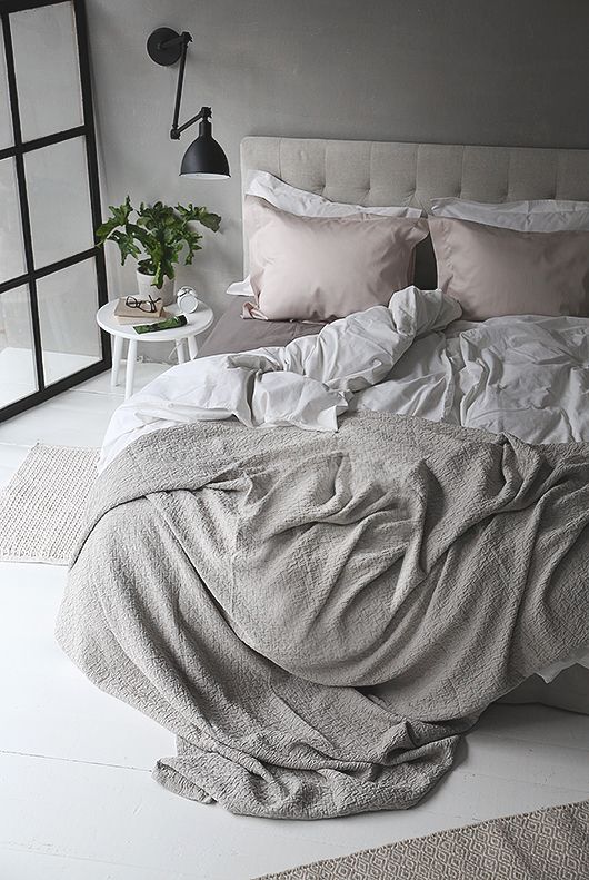 Renovar un dormitorio con presupuesto mini - ropa de cama en lino y algodón