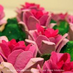 DIY Flores con hueveras de cartón