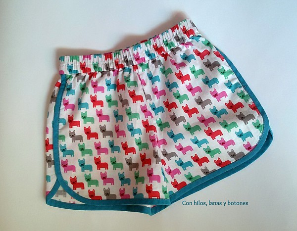 Con hilos, lanas y botones: City Gym Shorts | pantalones cortos para niños