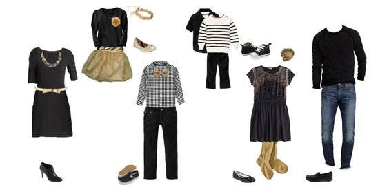 outfit gold black moda ropa