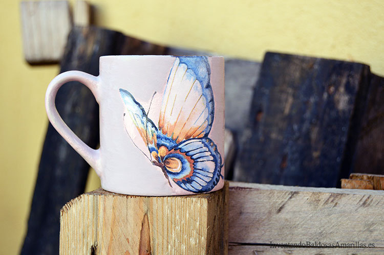 taza-decorada-mariposa