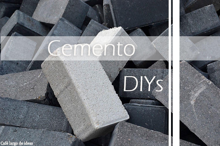 Macetas de cemento y otros DIY