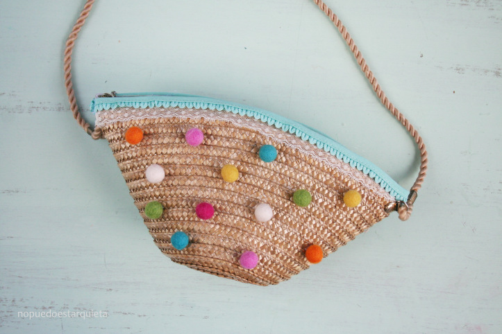 Cómo decorar tu bolso para el verano. DIY. Bolso verano