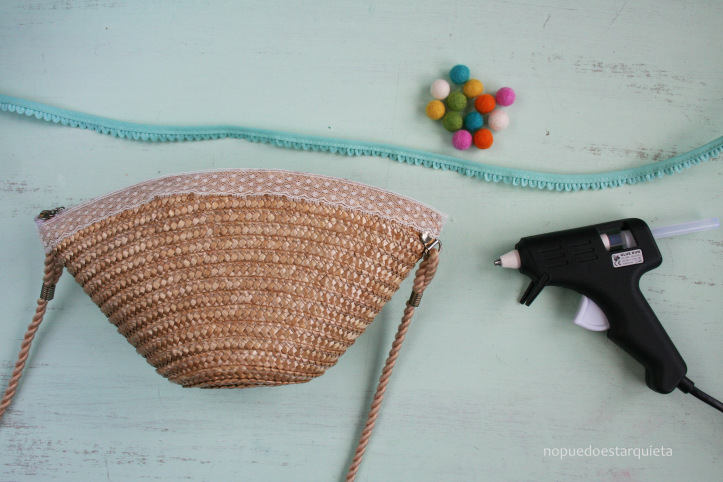 Cómo decorar tu bolso para el verano. DIY. Bolso verano