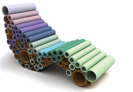 ideas para reciclar tubos de cartón