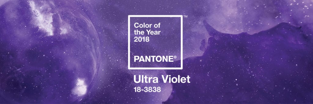 Ultra Violet, color Pantone 2018
