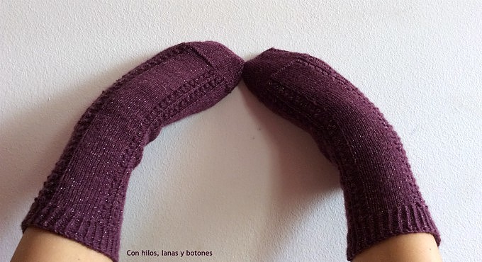 Con hilos, lanas y botones: Celebration Socks (Winter