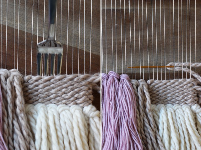 Cómo tejer arte textil