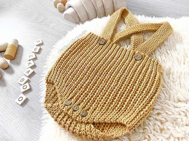 Cubrepañal/ Peto de Crochet Peekaboo- Patrón y Tutorial Paso a Paso